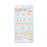 Shiba Inu Connecting Stickers - Stationery Pal