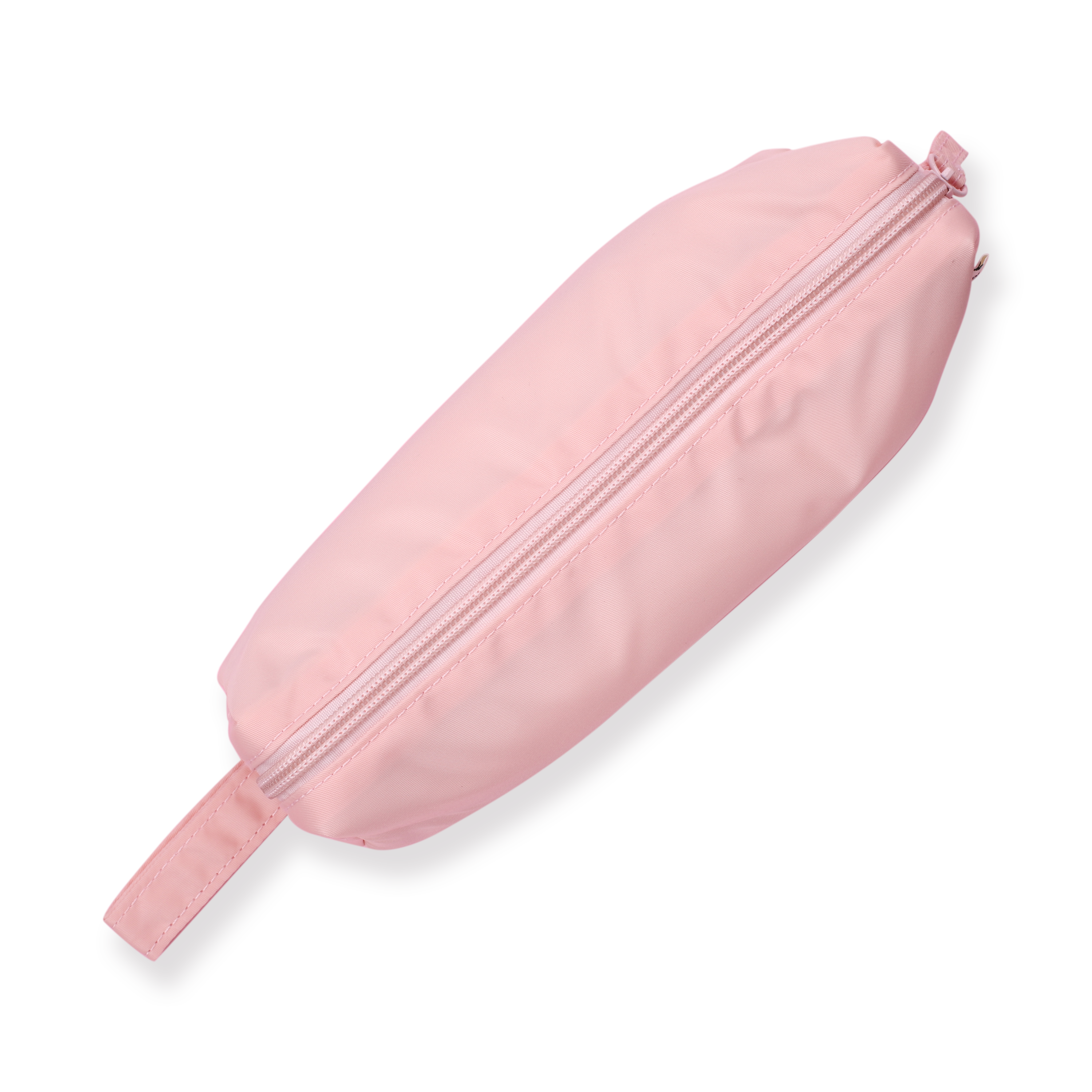 Solid Color Handheld Pencil Case - Pink - Stationery Pal