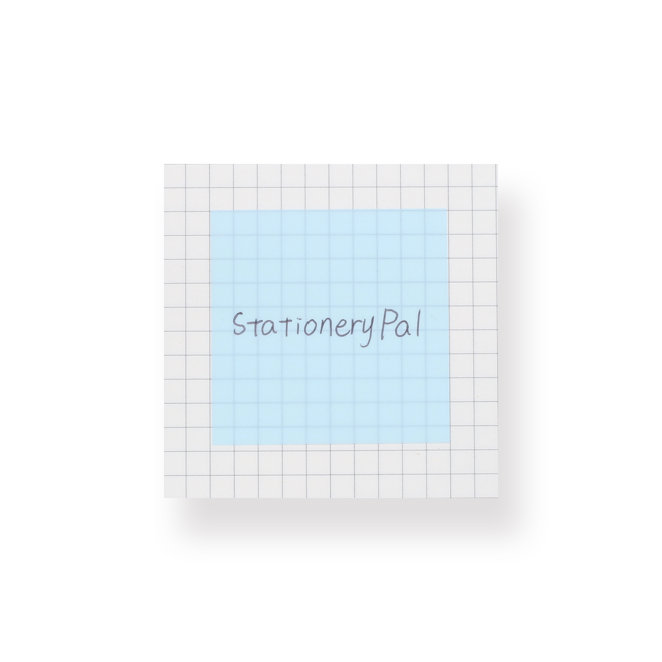 Solid Color Translucent Sticky Notes - Blue – Stationery Pal