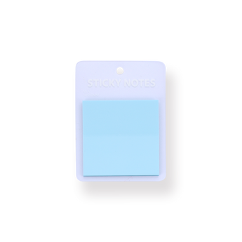 Solid Color Translucent Sticky Notes - Blue – Stationery Pal