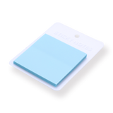 Solid Color Translucent Sticky Notes - Blue - Stationery Pal