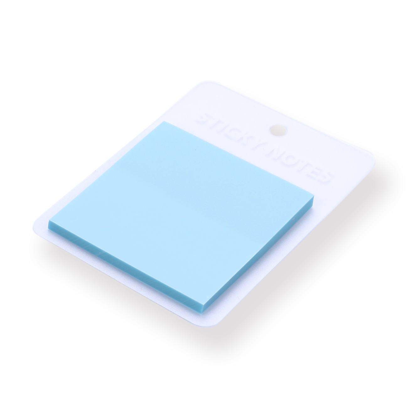 Solid Color Translucent Sticky Notes - Blue - Stationery Pal
