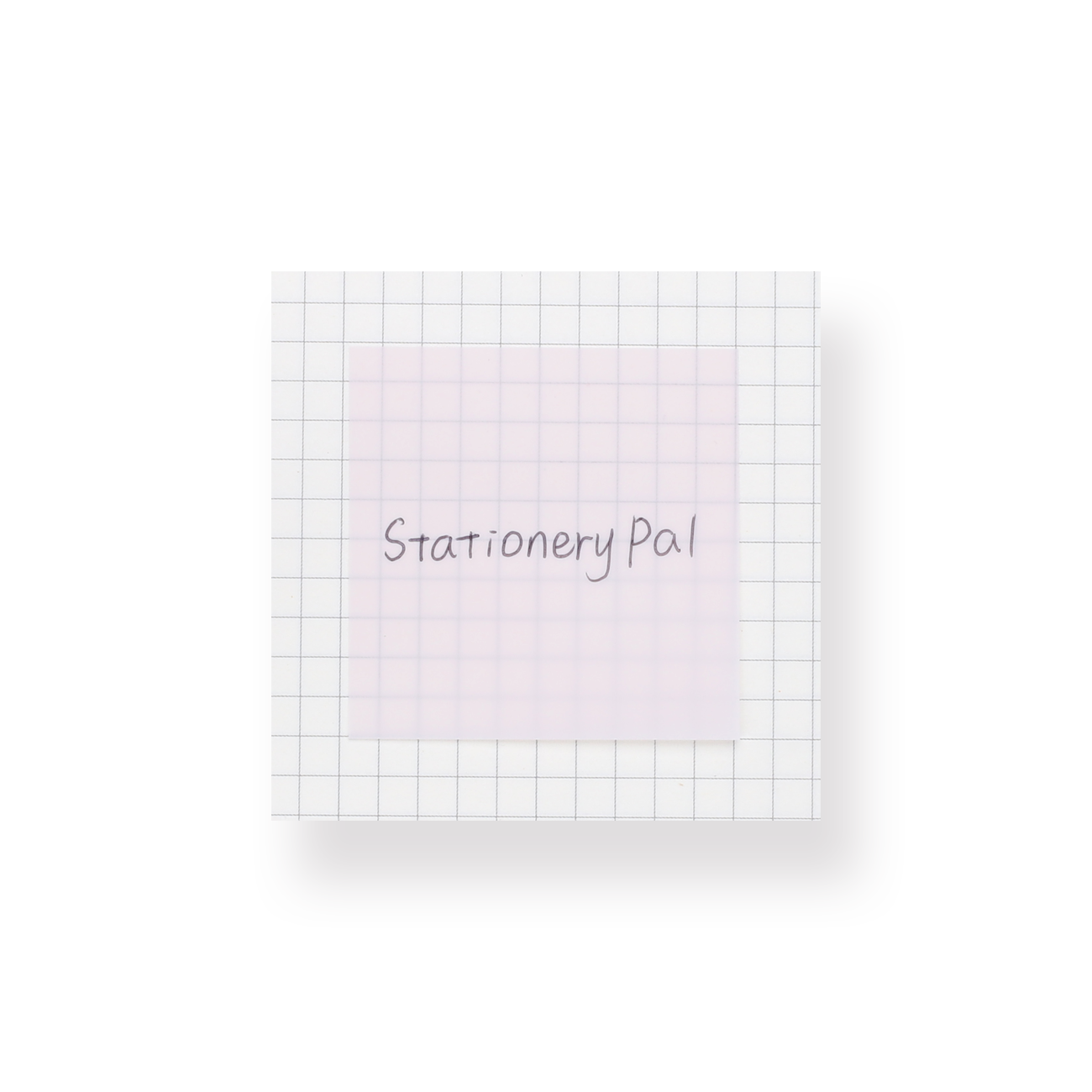 Solid Color Translucent Sticky Notes - Pink – Stationery Pal
