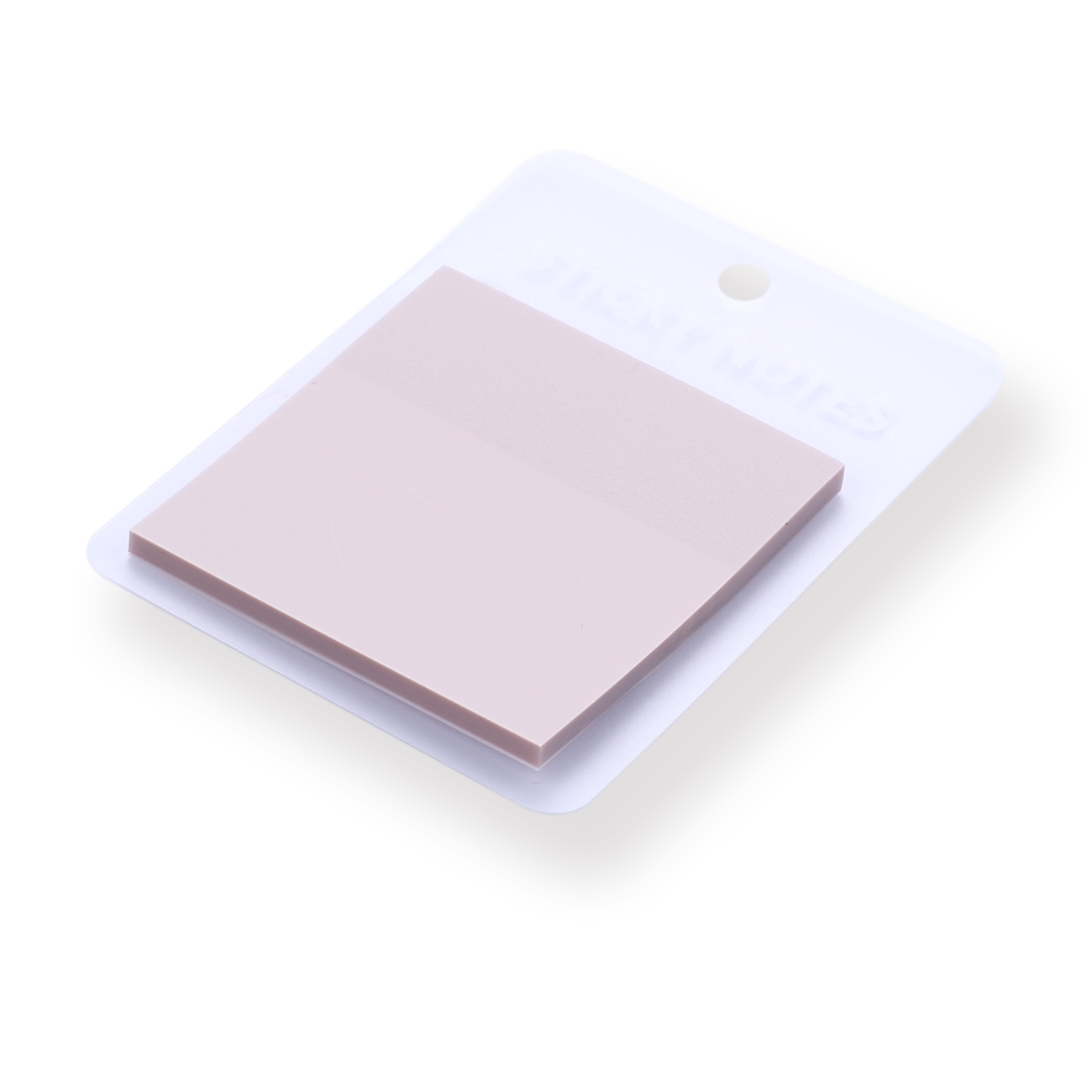 Solid Color Translucent Sticky Notes - Pink — Stationery Pal