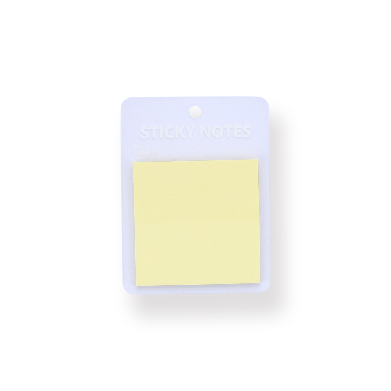 Solid Color Translucent Sticky Notes - Yellow – Stationery Pal