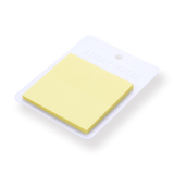 Solid Color Translucent Sticky Notes - Yellow - Stationery Pal