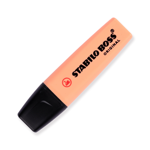 Stabilo Boss Pastel Highlighter - Creamy Peach - Stationery Pal