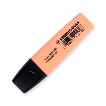 Stabilo Boss Pastel Highlighter - Creamy Peach - Stationery Pal