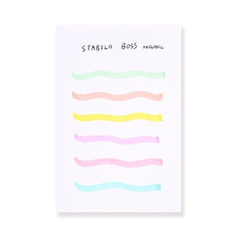 Stabilo Boss Pastel Highlighter - Creamy Peach - Stationery Pal