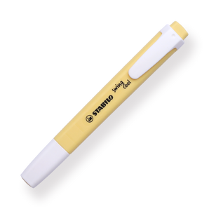 Stabilo Swing Cool Pastel Highlighter - Milky Yellow - Stationery Pal