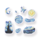 Starry Night Stickers