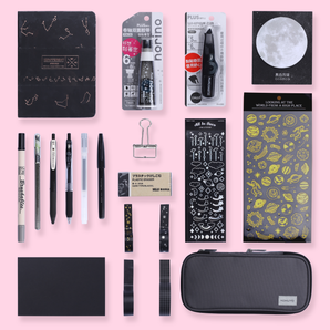 Stationery Pal Bullet Journal Set - Black - Stationery Pal