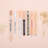 Stationery Pal Pen Set - Afternoon Milk Tea - Stationery Pal