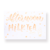 Stationery Pal Pen Set - Afternoon Milk Tea - Stationery Pal