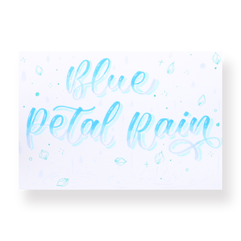 Stationery Pal Pen Set - Blue Peatal Rain - Stationery Pal