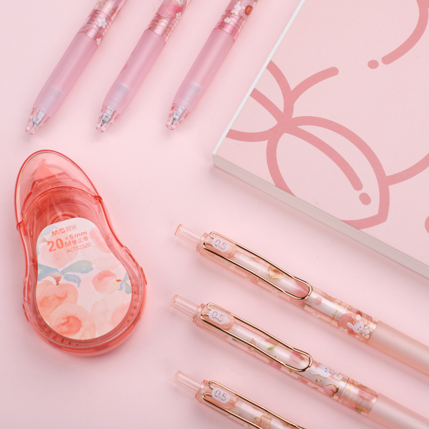 Stationery Pal Stationery Set Peach