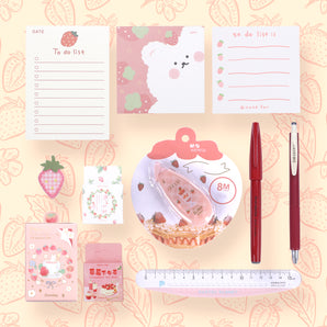 Stationery Pal Stationery Set - Strawberry - Stationery Pal