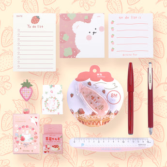 Stationery Pal Stationery Set - Strawberry - Stationery Pal