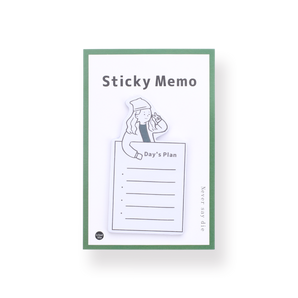 Sticky Memo - Day's Plan