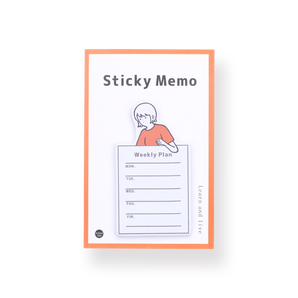 Sticky Memo - Weekly Plan