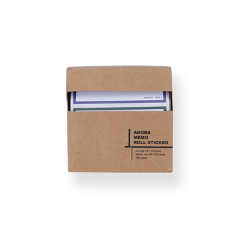 Sticky Notes Box - Dark Color - Stationery Pal