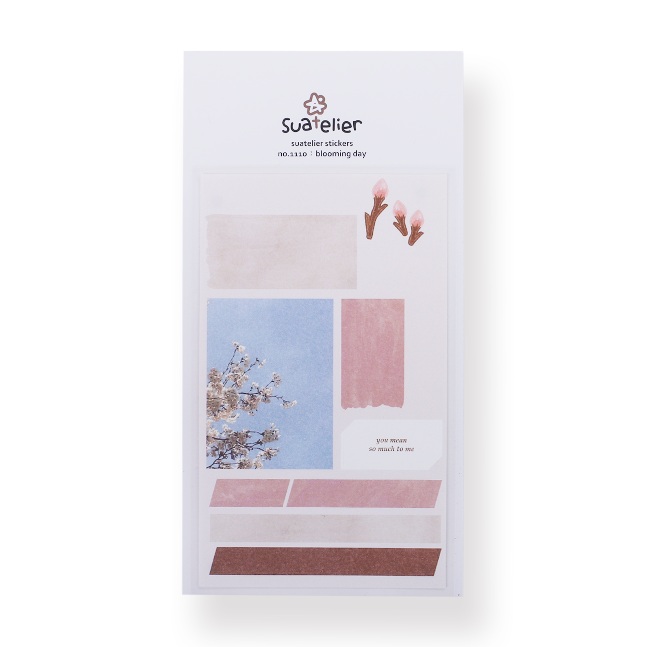 Suatelier Blooming Day Stickers - Stationery Pal