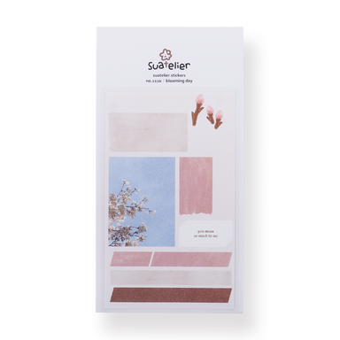Suatelier Blooming Day Stickers - Stationery Pal