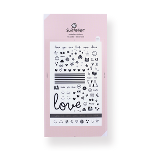 Suatelier Deco Love Stickers