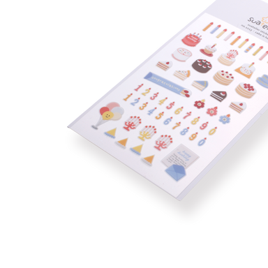 Suatelier Deco Stickers - Cake is Here - Stationery Pal