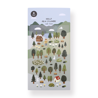 Suatelier Deco Stickers - Forest - Stationery Pal