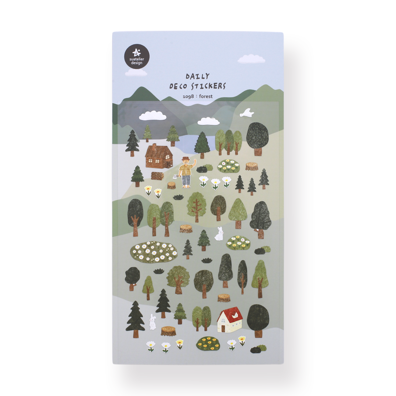 Suatelier Deco Stickers - Forest - Stationery Pal