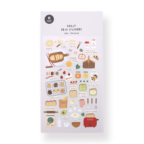 Suatelier Deco Stickers - I Like Bread - Stationery Pal