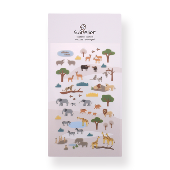 Suatelier Deco Stickers - Serengeti - Stationery Pal