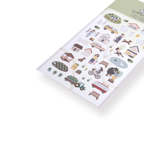 Suatelier Deco Stickers - Village - Stationery Pal