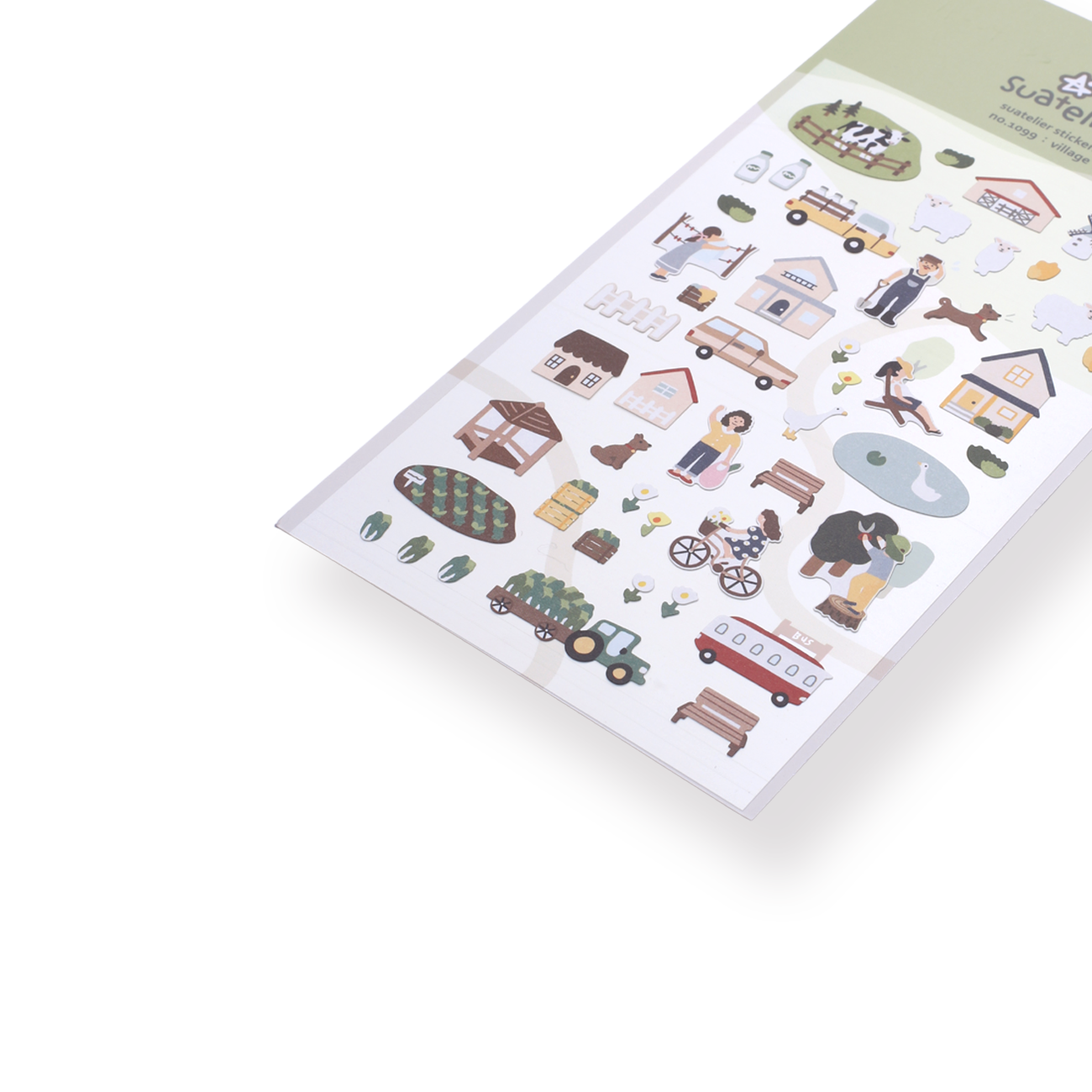 Suatelier Deco Stickers - Village - Stationery Pal