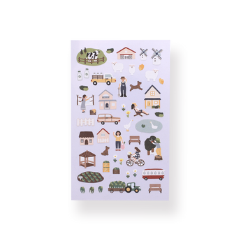 Suatelier Deco Stickers - Village - Stationery Pal