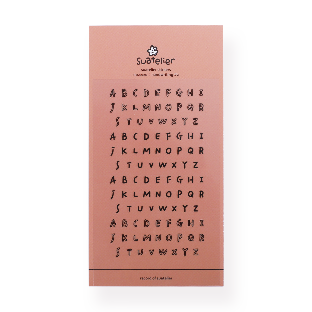 Suatelier Handwriting Stickers - Stationery Pal
