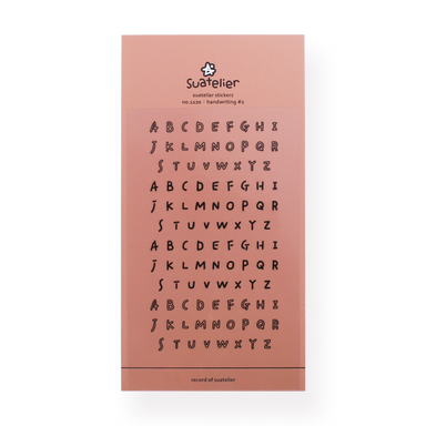 Suatelier Handwriting Stickers - Stationery Pal