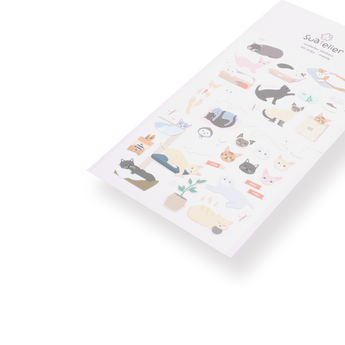 Suatelier Meow Stickers - Stationery Pal