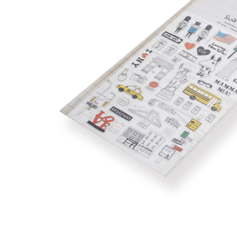 Suatelier New York Diary Stickers - Stationery Pal