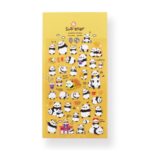 Suatelier Panda Stickers - Stationery Pal