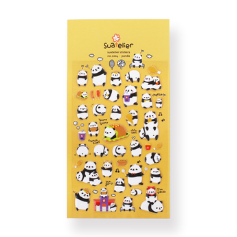 Suatelier Panda Stickers - Stationery Pal