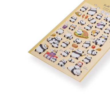 Suatelier Panda Stickers - Stationery Pal
