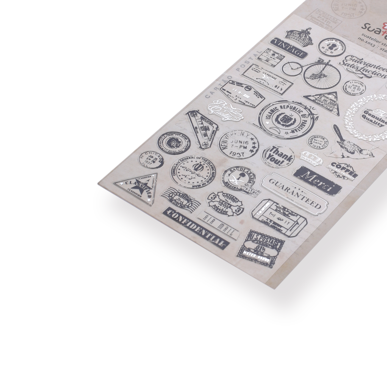 Suatelier Stamp Stickers - Stationery Pal