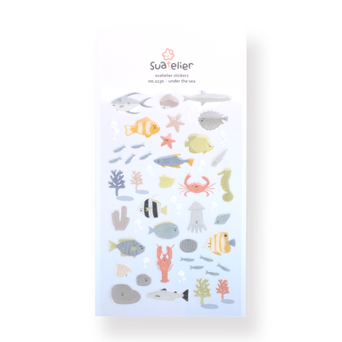 Suatelier Under the Sea Stickers - Stationery Pal