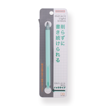 Sun-Star Metacil Light Knock Pencil - Mint - Stationery Pal