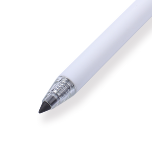 Sun-Star Metacil Light Knock Pencil - White - Stationery Pal