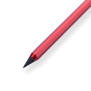 Sun-Star Metacil Metal Pencil - Metallic Red - Stationery Pal