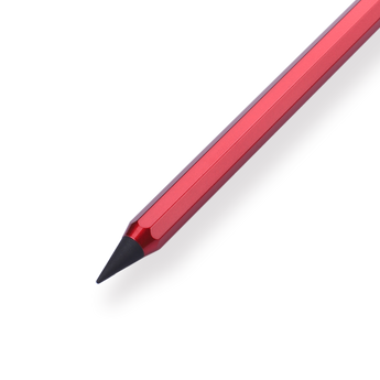 Sun-Star Metacil Metal Pencil - Metallic Red - Stationery Pal