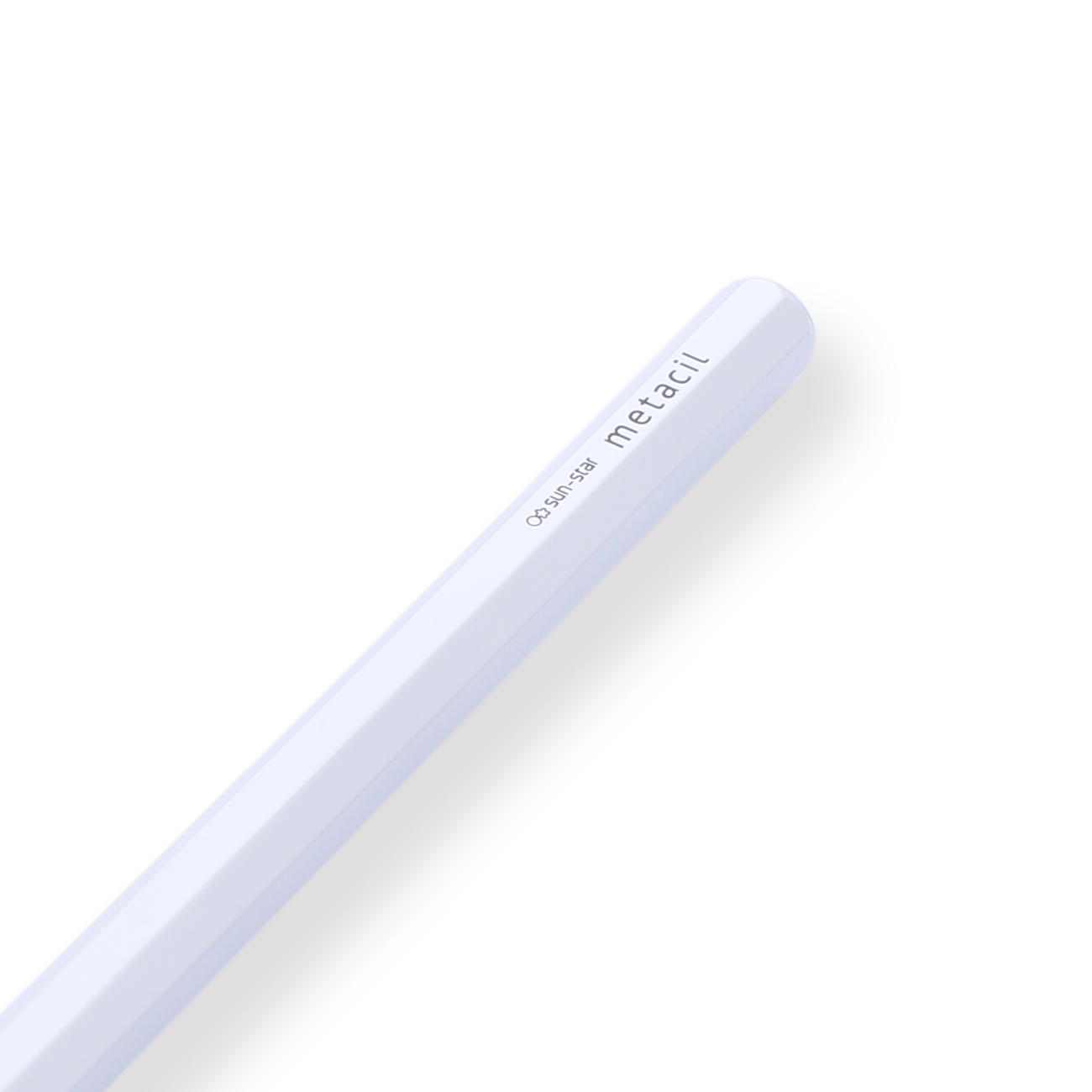 Sun-Star Metacil Metal Pencil - White — Stationery Pal